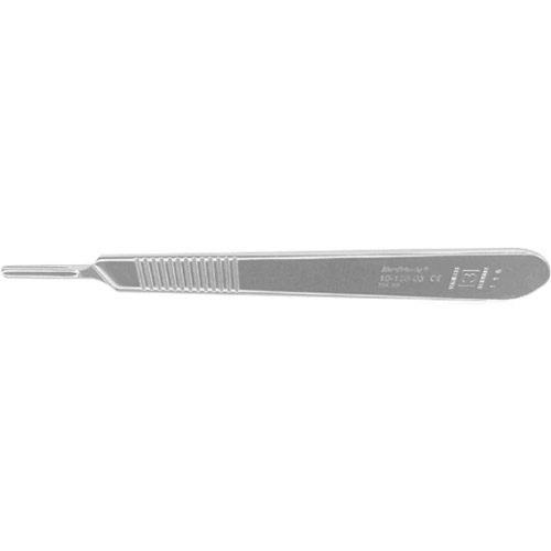 Scalpel Handles, No. 3, Bard Parker Style w/Metric Ruler, 1/Pk, 10-130-03 product image
