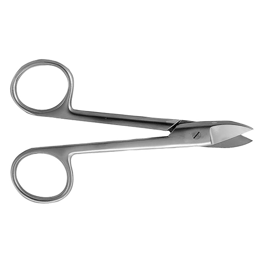 Crown Scissors 4.5" Straight Serrated thumbnail 2