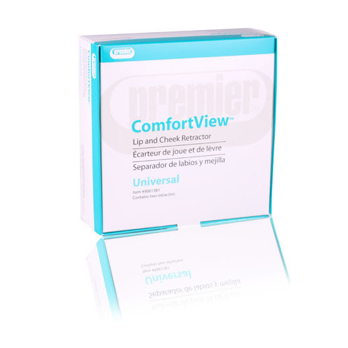 ComfortView Lip & Cheek Retractor, Universal, White, 2/Box, 9061381 thumbnail 5