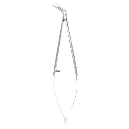 Castroviejo Scissors 3.5"  Angled - Castroviejo Scissors 3.5"  Angled - Image 1