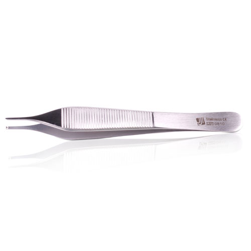 Adson Tissue Forceps 4.75" 1x2 Teeth thumbnail 2