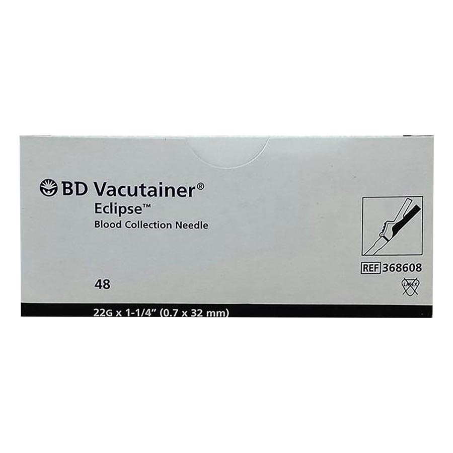 Blood Collection Needle Vacutainer Eclipse 22G X 1 1/4" 48/Box product image
