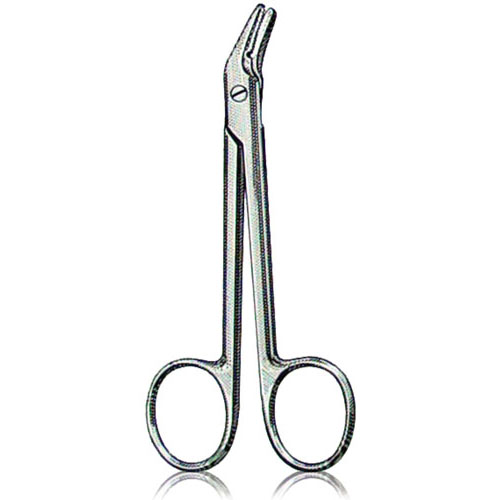 Scissors Angular 4 3/4" One Serrated Blade (US Elite) product image