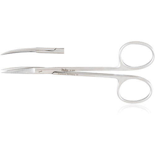 Surgical Iris Scissors, Curved, 4-1/2", 1/Pk, 5-306 thumbnail 5