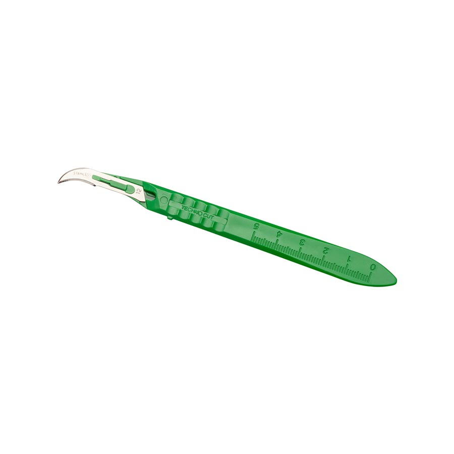 Technocut Disposable Surgical Scalpel #12B Plastic/Stainless Steel Sterile thumbnail 3