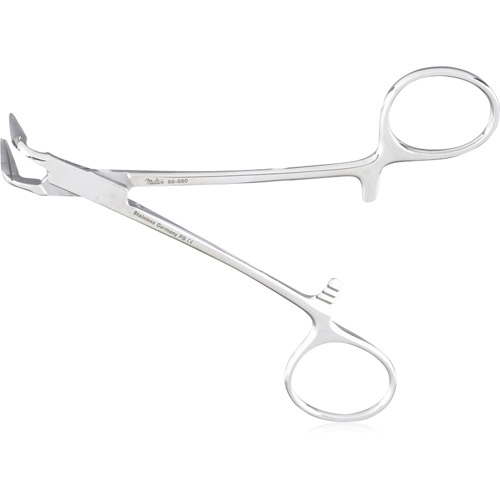 Silver Point Holding Forceps with Grooved Jaws - Silver Point Holding Forceps with Grooved Jaws - Image 1