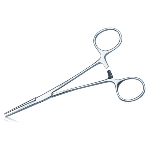 Hemostat, Straight, Stainless Steel, 5-1/2", 1/Pk, 9065128 thumbnail 4