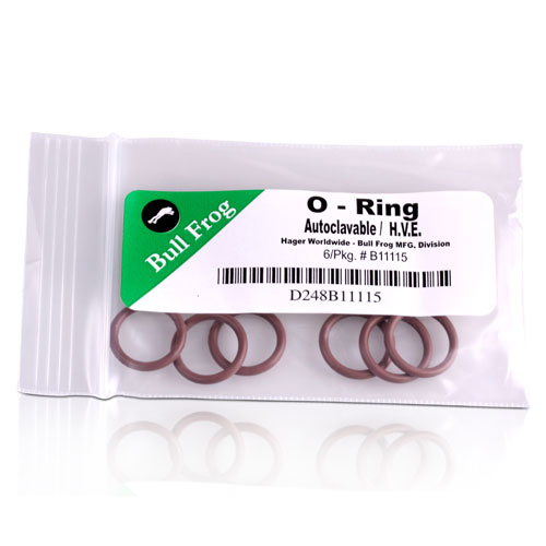 Bull Frog HVE O-Rings Autoclavable 6/Pk thumbnail 4