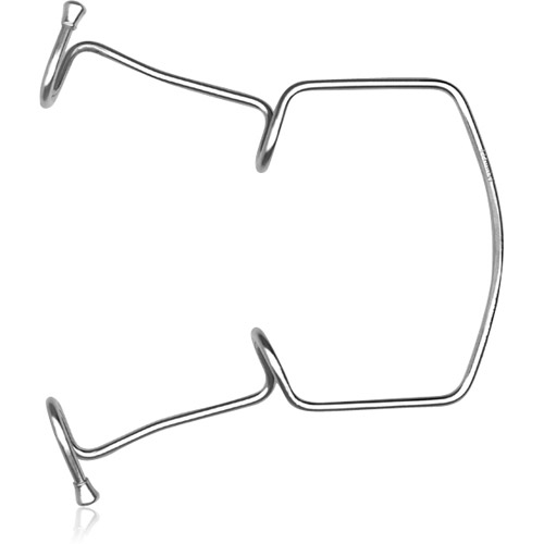 Cheek Retractor Size 3 Large Silver Orringer Ea thumbnail 3