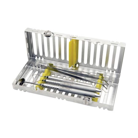 IMS Exam Cassette Stainless Steel Yellow 5 Instruments Ea thumbnail 4