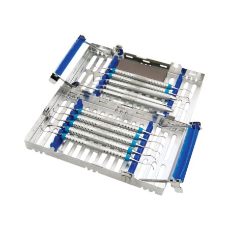 IMS Periodontal Cassette Stainless Steel Blue 14 Instruments Ea thumbnail 5