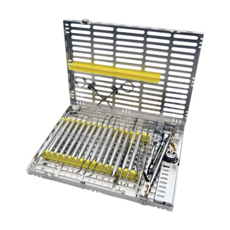 IMS Restorative Cassette Stainless Steel Yellow 16 Instruments Ea thumbnail 4