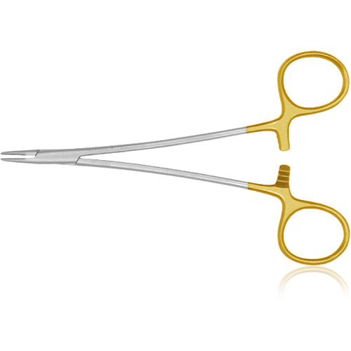 Needle Holder Vascular Stainless Steel 7 in Ea thumbnail 2