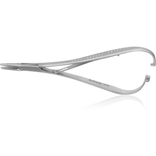 Needle Holder Mathieu Stainless Steel 5.5 in Ea thumbnail 5