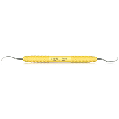 Amazing Gracey Curette, Double-Ended, 15/16, Yellow, 1/Pk, R030 thumbnail 9