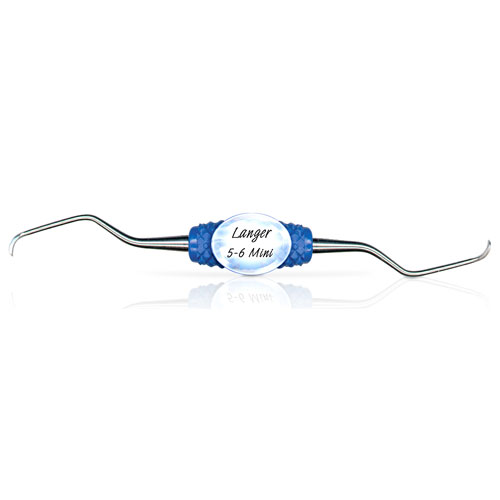 Universal Curette Langer Double End Size 5/6 Universal Resin Stainless Steel Ea thumbnail 4