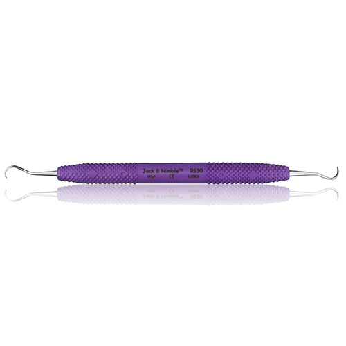 Cruise Line Sickle Scaler, Double-Ended, Jack B. Nimble, Anterior, Purple, 1/Pk, R130 thumbnail 9