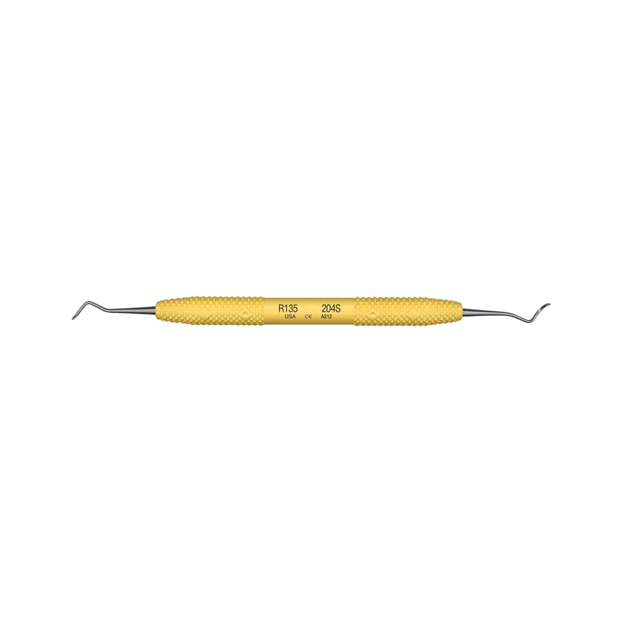 Cruise Line Sickle Scaler, Double-Ended, 204S, Yellow, 1/Pk, R135 thumbnail 5