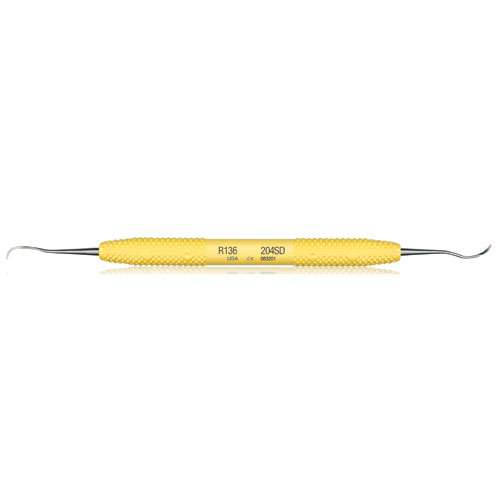 Cruise Line Sickle Scaler, Double-Ended, 204SD, Posterior, Yellow, 1/Pk, R136 thumbnail 5