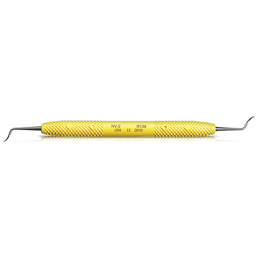 Sickle Scaler, Double-Ended, N2 Posterior, Yellow, 1/Pk, R139 thumbnail 8
