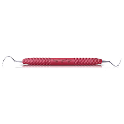 Universal Curette, Double-Ended, Queen of Hearts, Red, 1/Pk, R144 thumbnail 9