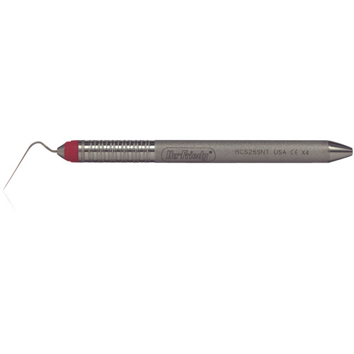 Endodontic Spreader Size 25S Single End Satin Steel Red Ea thumbnail 3