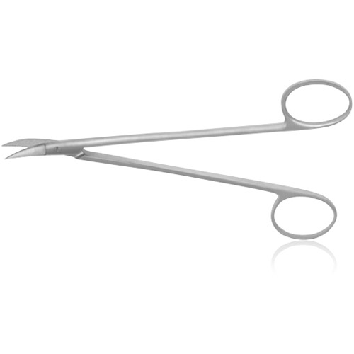 Surgical Scissors Size 8 5 in Quinby Curved Ea thumbnail 3