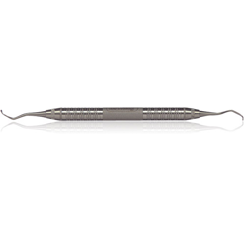 Curette DeMarco Double End Size 2 #6 Satin Steel Immunity Steel Ea thumbnail 6