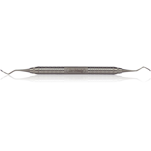 Curette Goldman-Fox Double End Size GF3 #6 Satin Steel Immunity Steel Ea thumbnail 3