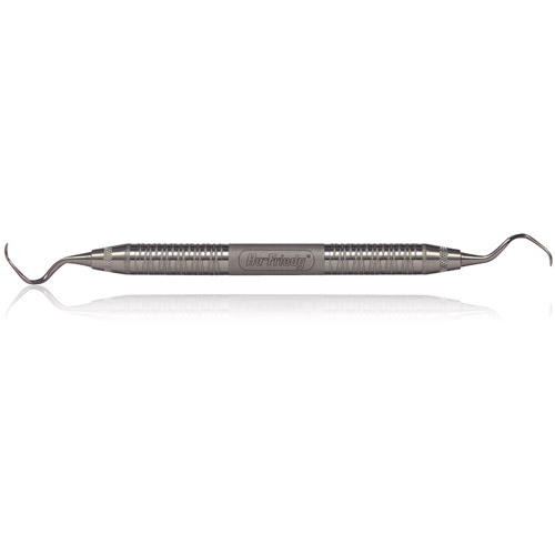 Curette Langer Double End Size 17/18 #6 Satin Steel Immunity Steel Ea thumbnail 6