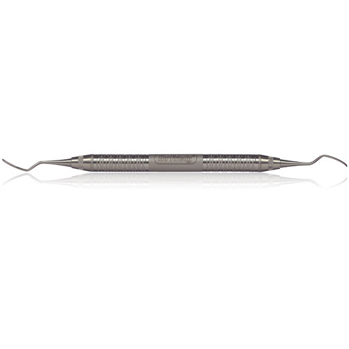 Furcation Curette Double End Size 2 #6 Satin Steel Immunity Steel Ea thumbnail 2