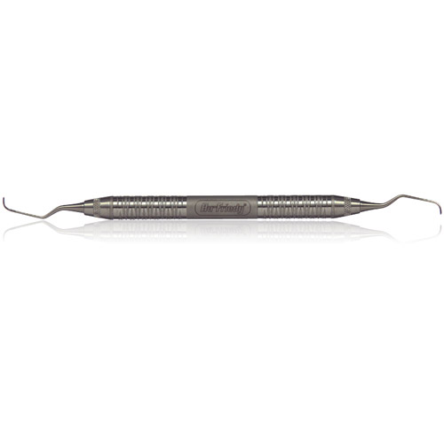 #13/14 Turgeon Modified Gracey Curette with #6 Satin Steel Handle - #13/14 Turgeon Modified Gracey Curette with #6 Satin Steel Handle - Image 1