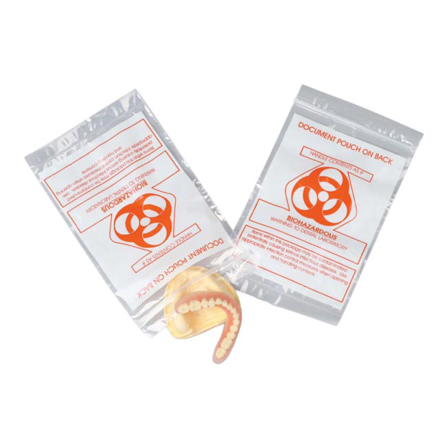 Biohazard Pouch Bag Pack of 1000 - Biohazard Pouch Bag Pack of 1000 - Image 1