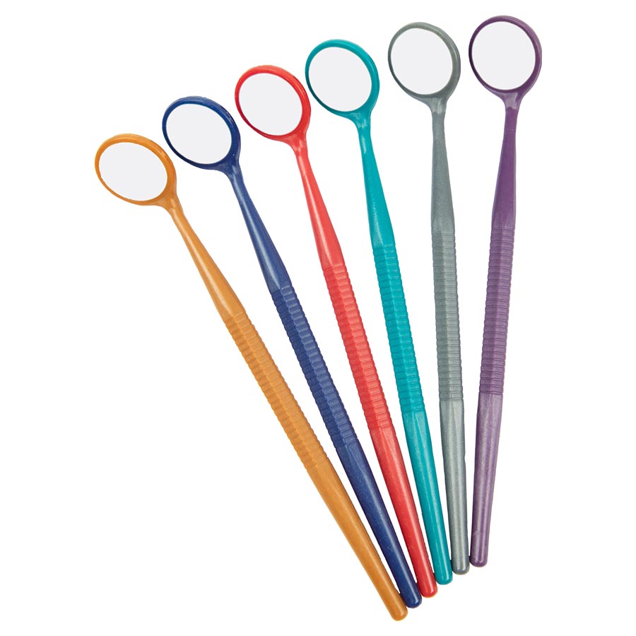 Zirc - Crystal HD #4 Thin Grip Mirror 12/Pk Assorted -Jewel thumbnail 3