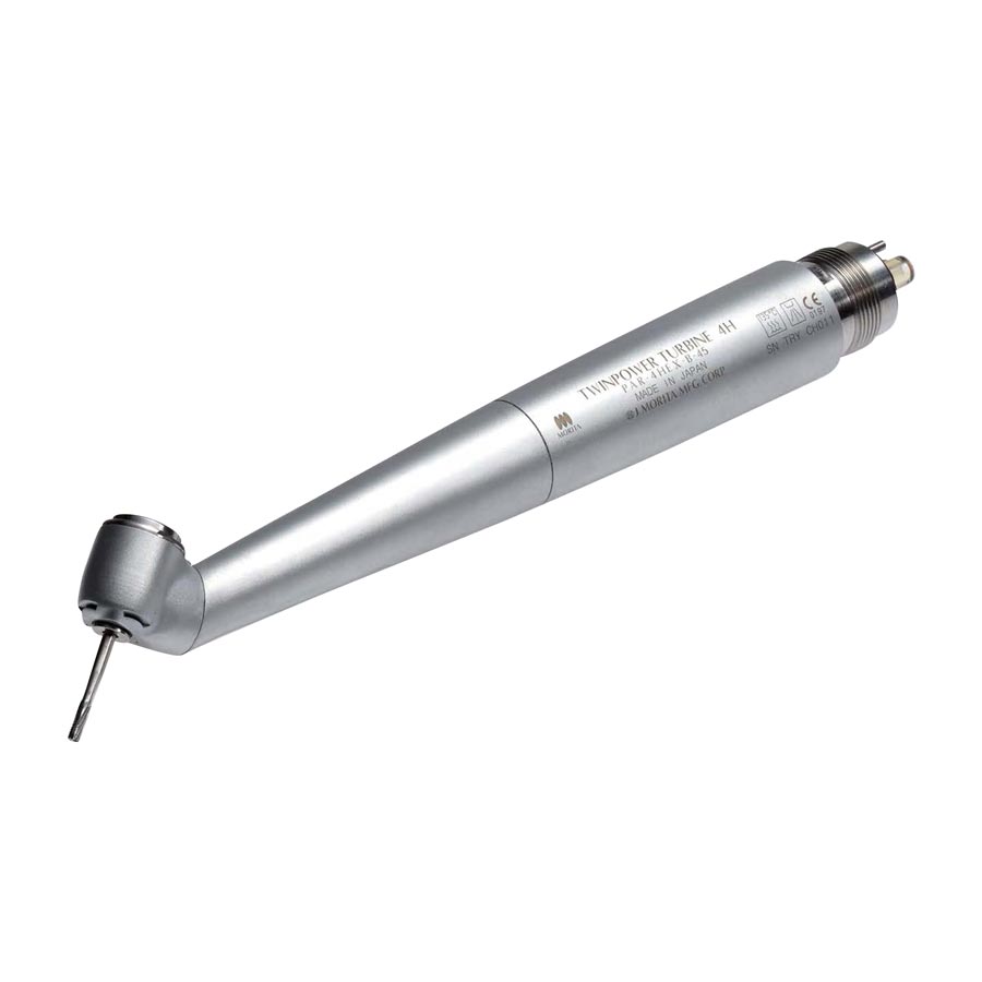 TwinPower Turbine High Speed Handpiece, Basic 45°, 4-Hole without Light, 1/Pk, 16-5606322 thumbnail 5
