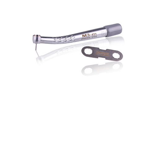 Dentex Mini Head Handpiece Push Button 3 port water Fixed end M3-M product image