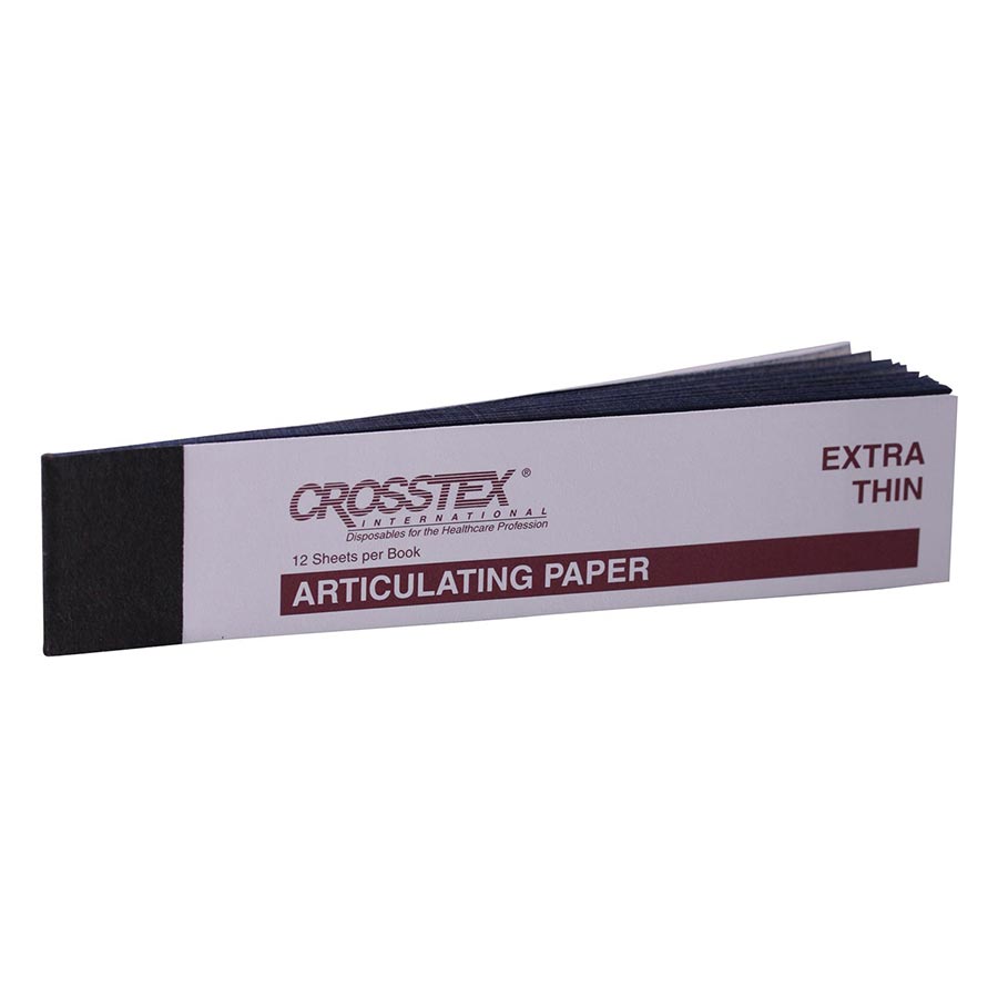 Articulating Paper Pre-Cut Strip, X-Thin, 38 microns, Blue, 144/Box, TPXT thumbnail 3