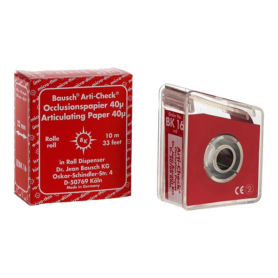 Arti-Check Articulating Paper Roll, 40 microns, Red, 22 mm x 10 m/Roll, BK16 thumbnail 9