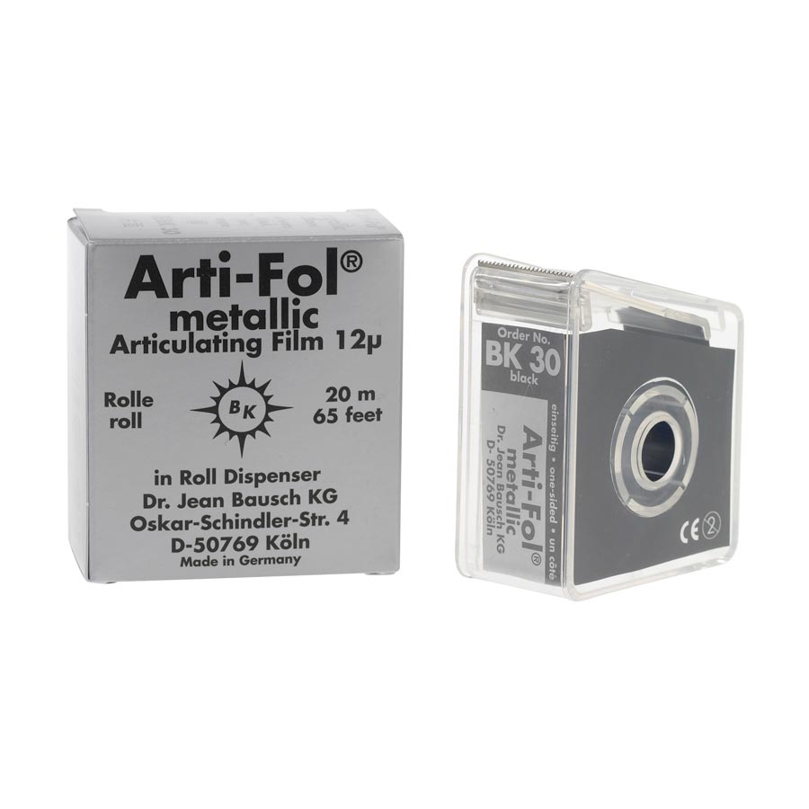 Arti-Fol Metallic One-Sided Articulating Film, 12 microns, 22 mm x 20 m, Black, 1 Roll/Pk, BK30 thumbnail 4