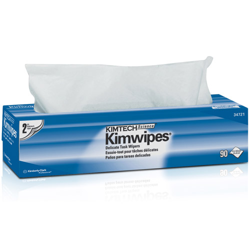 Kimtech Kimwipes Wipe Disposable Tissue / Poly 2 Ply 14.7 in x 16.6 in Wt 92/Bx thumbnail 23