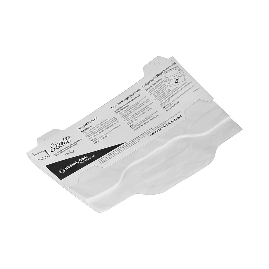 Scott Personal Seats Toilet Seat Cover White 3000/Ca product image