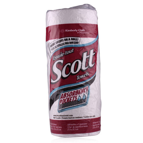 Scott Perforated Towel Roll Disposable Paper 1 Ply 11 in x 8.8 in White 20/Ca thumbnail 25