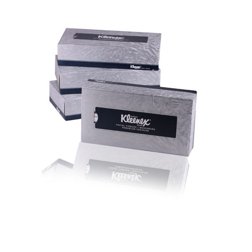 Kleenex, Kleenex Boutique Tissue, 2-Ply, 8.3" x 7.8", White, 100/Box x 36/Case, 21400 thumbnail 25