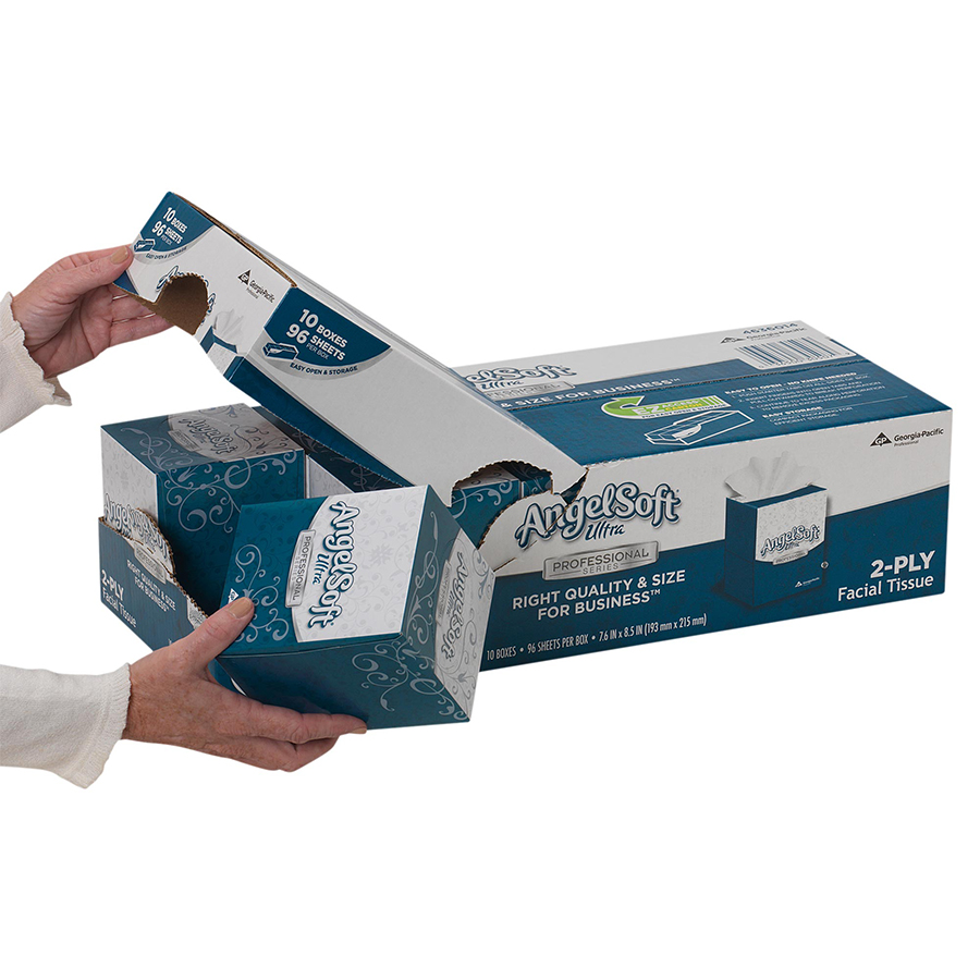 Angel Soft PS Facial Tissue White 2 Ply 100/Bx thumbnail 22