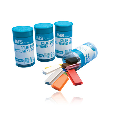 IMS Signature Series Cassette Tabs Silicone Red 5/Pk - IMS Signature Series Cassette Tabs Silicone Red 5/Pk - Image 1