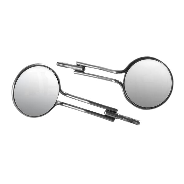 Mirror Head Stainless Steel / Rhodium Size 5 Cone Socket Front Surface 1 in 6/Bx thumbnail 6