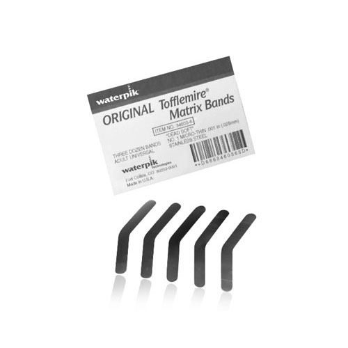 Original Tofflemire Matrix Bands, Adult MOD Wide, # 2, .0015", 36/Pk, 34580-0 thumbnail 8