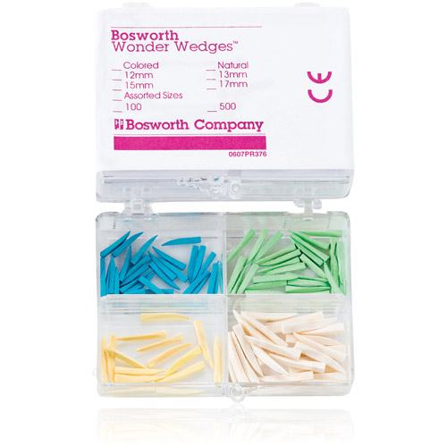 Wonder Wedges Bleached 17mm Box of 500 product image