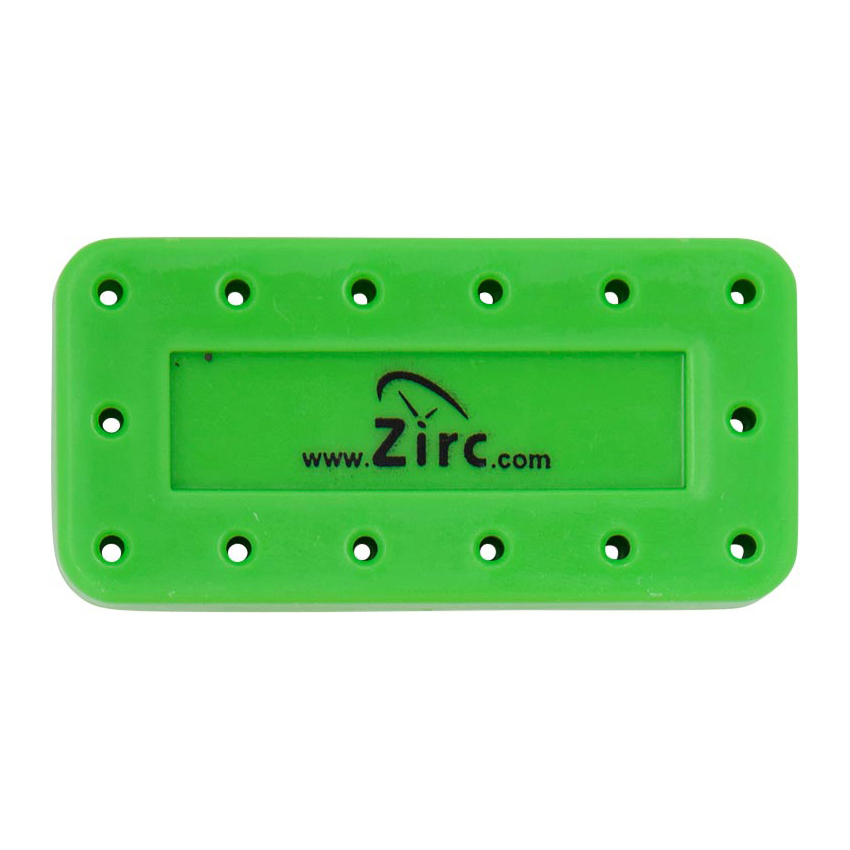 Magnetic Bur Block, 14-Hole, Neon Green, 1/Pk, 50Z403P thumbnail 9