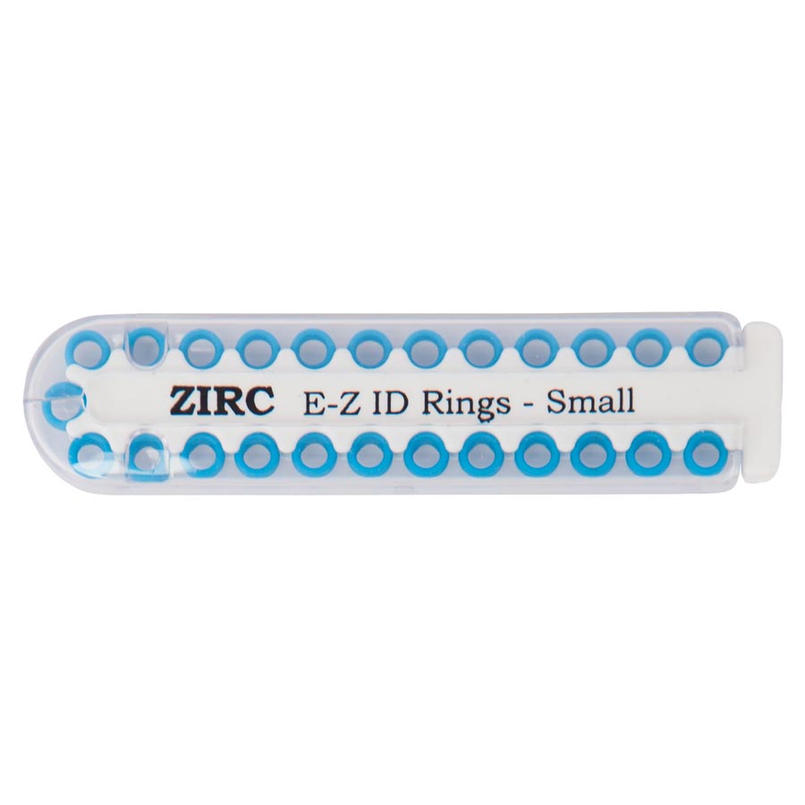 E-Z ID Instrument Rings, Small, Neon Blue, 25/Pk, 70Z100N thumbnail 8